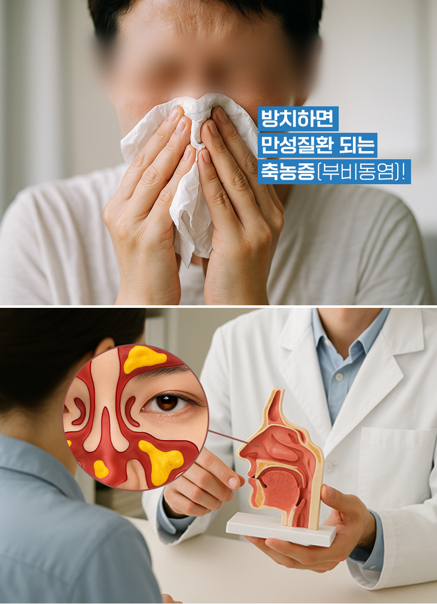 축농증은 왜 자꾸 재발할까요?
