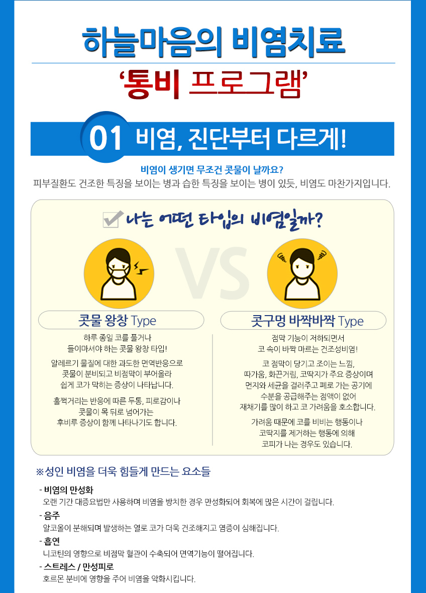 01.비염, 진단부터 다르게!